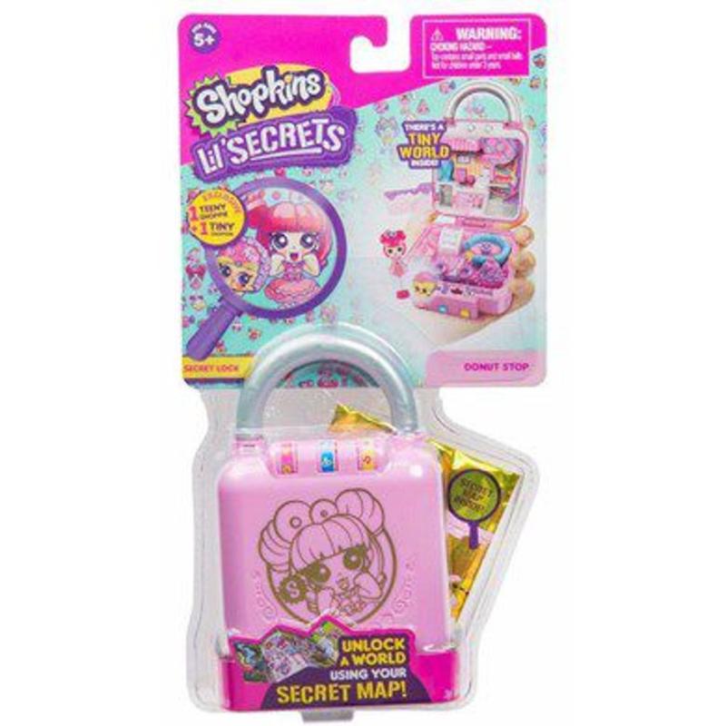 Shopkins Lil Secrets - Cadeado - Dtc - Cadeados - Magazine Luiza